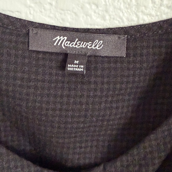 Madewell Black Puff Sleeve Blouse - Picture 5 of 11